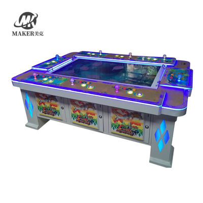 110V/220V Arcade Fishing Game Machine 86 Inch 10 Players Coin Pusher