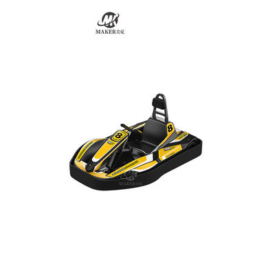 1 Person Kiddie Rides Machine Double Motor Racing Electric Go Kart Electronic Brake 350w