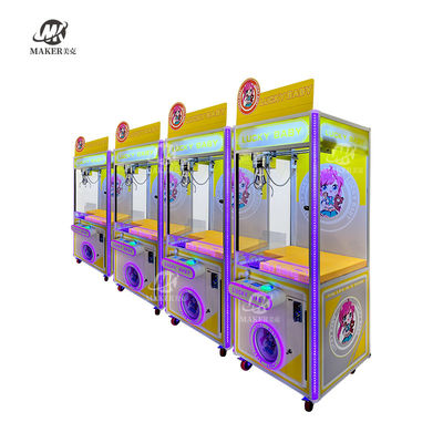 Custom Super Claw Crane Machine Arcade Multiple Color Candy Game Claw Machine
