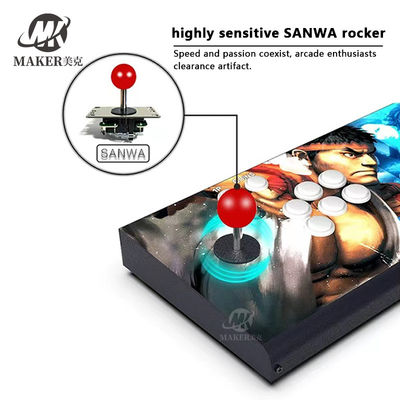 12V Street Fighter Arcade Machine Multi Game Upright Arcade Video Game Cabinet For Mall