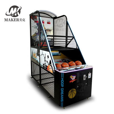 Münzbetriebene Maschine Vergnügungsgeräte Straßenbasketball Schießmaschine Basketball Arcade-Spiele Maschine