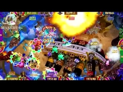 Vgames-Fischer-Club 2 der hohen Qualität Münzen-Schieber-Schießen-Fisch-Spiel-Maschine