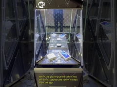 Neues Design Einzelspieler-Münzmaschine Tempering Glass Arcade Münzmaschine